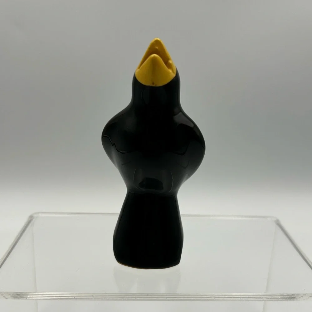 Williams Sonoma Ceramic Pie Bird Steam Vent Baking Black Bird 2018 NIB